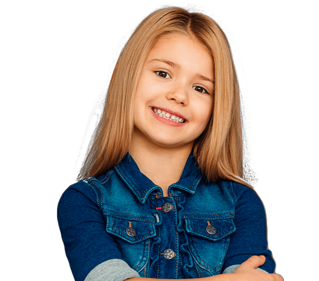 Smiling young girl