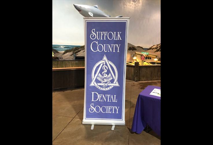 Suffolk County Dental Society sign